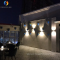 Al aire libre impermeable moderno moderno nórdico Luz de pared LED de interiores 6W 12W Lámpara de pared de jardín de porche